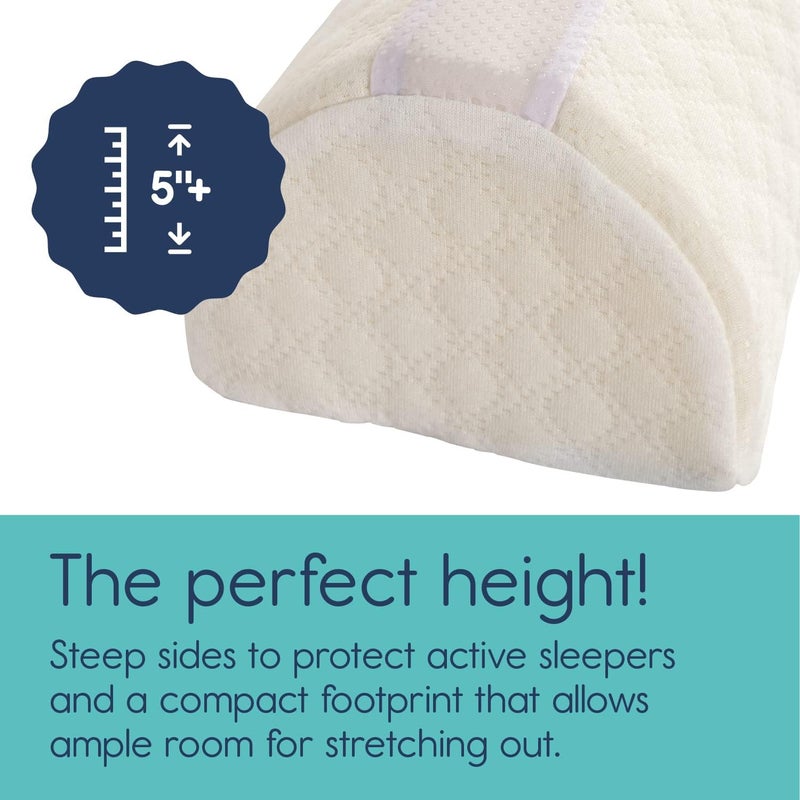 hiccapop Foam Bed Bumpers for Toddlers - 2-Pack - Image 3