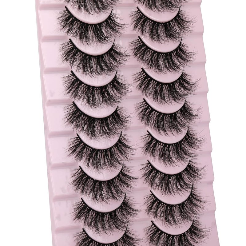 wiwoseo False Eyelashes Magnetic Eyelashes Magnetic Lashes without Glue or Eyeliner Magnetic Lashes Natural Look