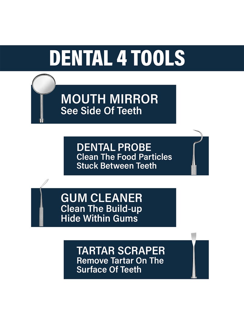EELHOE Temporary Tooth, Tooth Repair Kit with 4 Dental Tools for Temporary Restoration  - Image 3