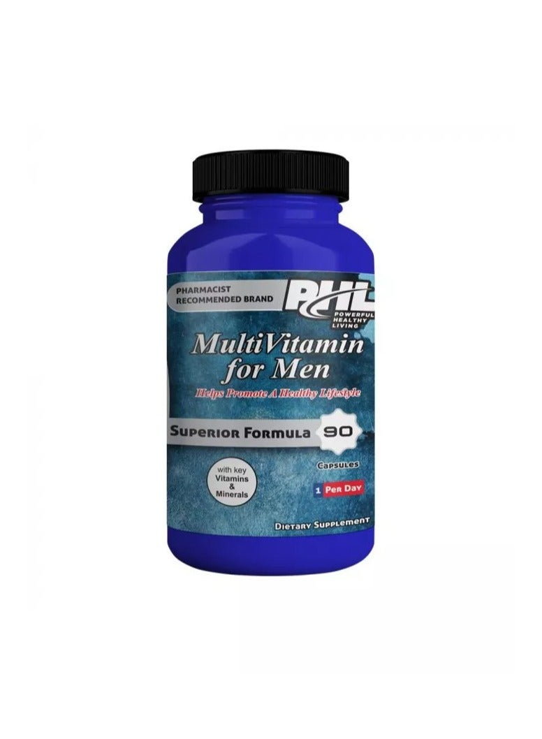 Phl Mens Multivitamin Caps 60S