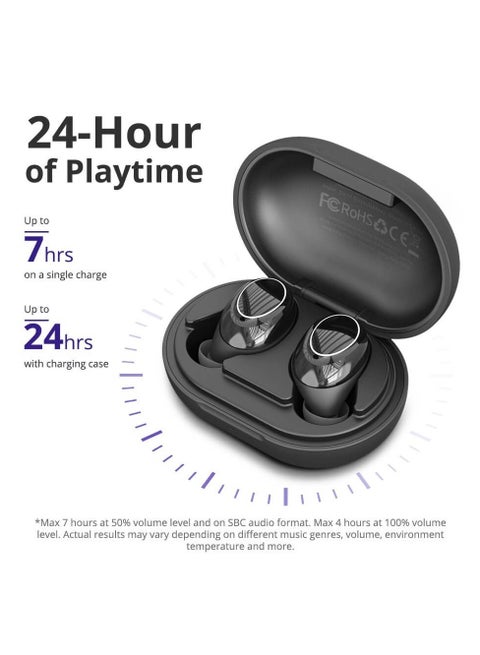 Tronsmart Wireless In-Ear Earphones Black onyx neo