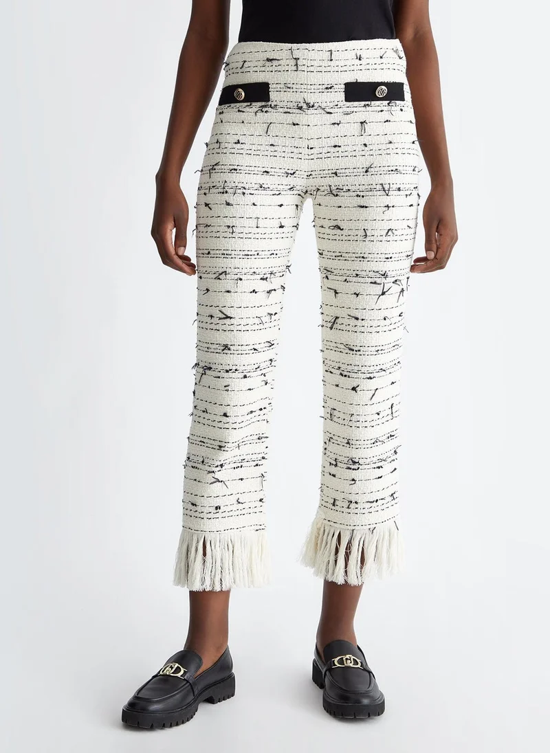 Liu Jo BouclÃ© trousers