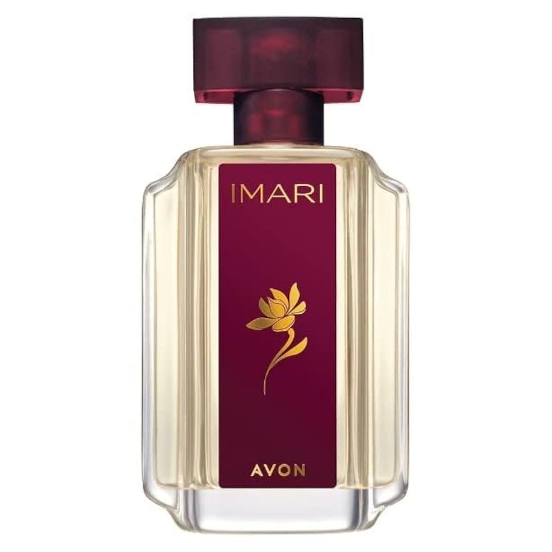 AVON Imari Eau de Toilette Spray for Women, 1.7 fl oz â€“ Amber Floral Fragrance with Jasmine, Bergamot & Aldehydes â€“ Clean Scent Perfume, Designer Perfume for Women - Image 1