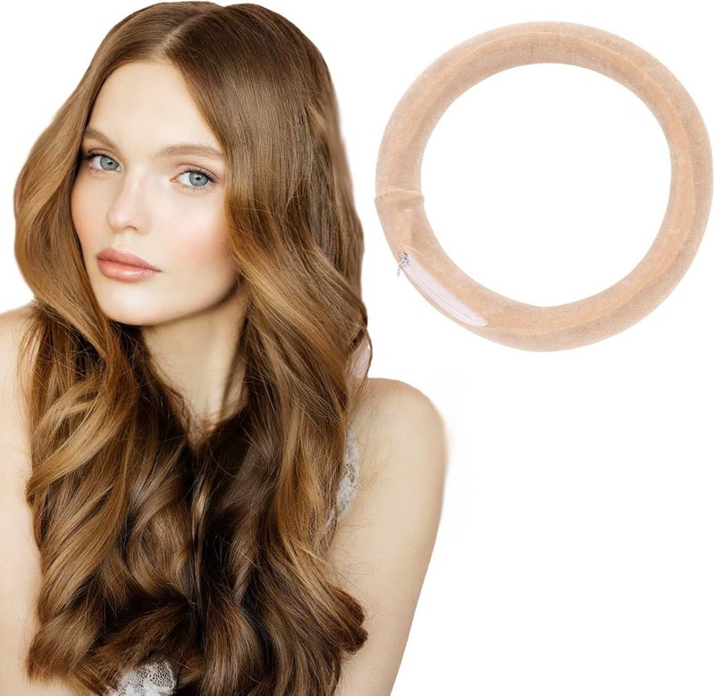 klarako Hair Rollers for Circular Hair Curlers Heatless Curls Large Big No Heat Hair Roller You Can Sleep in Soft Foam Curling Rods Hair Rollers Overnight for Women Hair Curl Iron Kit (C, One Size) - Image 2