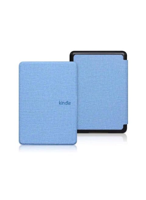 Ecosystem Premium Pu leather Case With Hand for Kindle Paperwhite 11th Generation and Kindle Paperwhite Signature Edition (6.8 inch, 2021 Release) - Cover with Auto Wake/Sleep (Sky Blue)