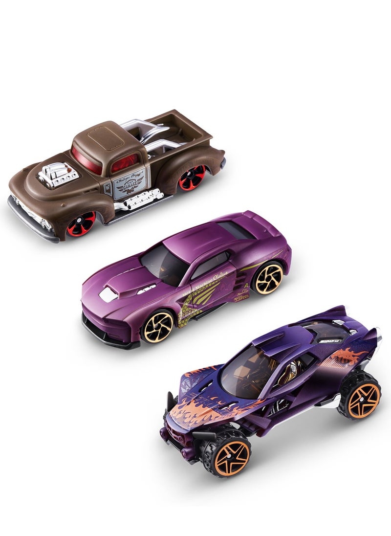 METAL MACHINES COLOR CHANGE Mini Racing Car Toy 1/64 - Pack of 3 - S4(Color/Style May Vary)