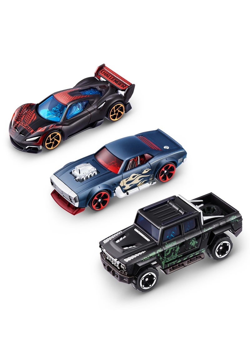METAL MACHINES COLOR CHANGE Mini Racing Car Toy 1/64 - Pack of 3 - S4(Color/Style May Vary)