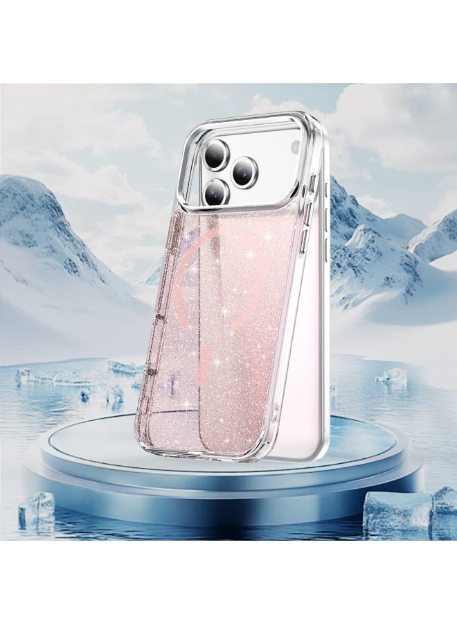 Crystal Magnetic Ring Case Compatible with iPhone 16 Pro Max - Image 2