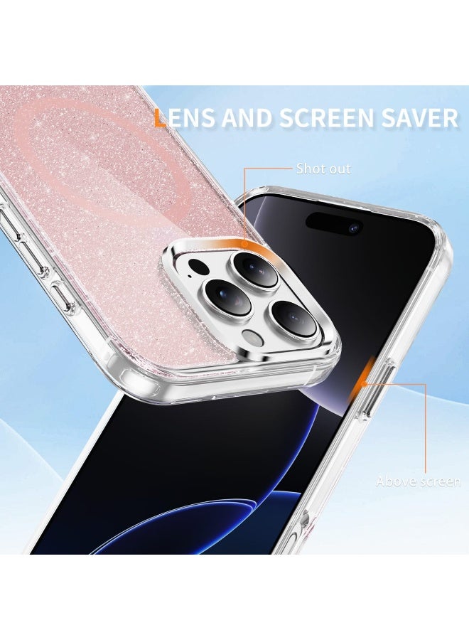 Crystal Magnetic Ring Case Compatible with iPhone 16 Pro Max - Image 5
