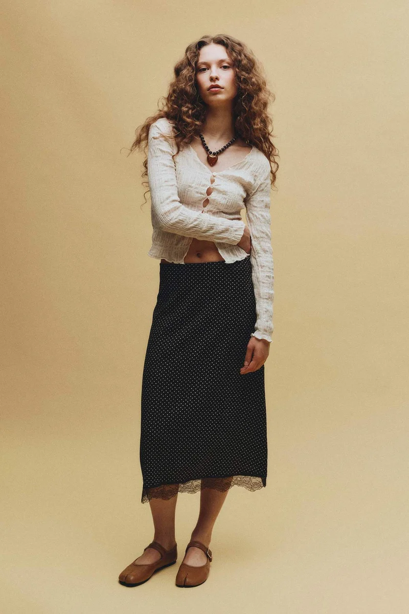 ديفاكتو Fitted Buttoned Blouse