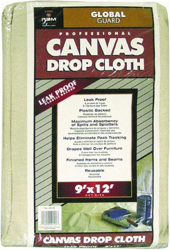 Trimaco Leakproof Canvas Drop Cloth - Image 1