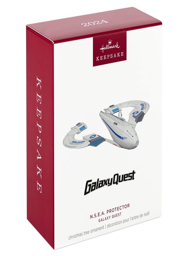 Hallmark Keepsake زينة عيد الميلاد التذكارية من هولمارك لعام 2024، حامي جالاكسي كويست NSEA، هدايا الخيال العلمي - Image 3