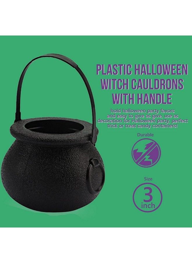 ATFUNSHOP - 240 Pcs Halloween Party Favors 30 Pack Prefilled Small Plastic Witch Cauldron Halloween Toys In Bulk Halloween Prizes Gifts Miniatures For Kids Trick Or Treat - Image 1