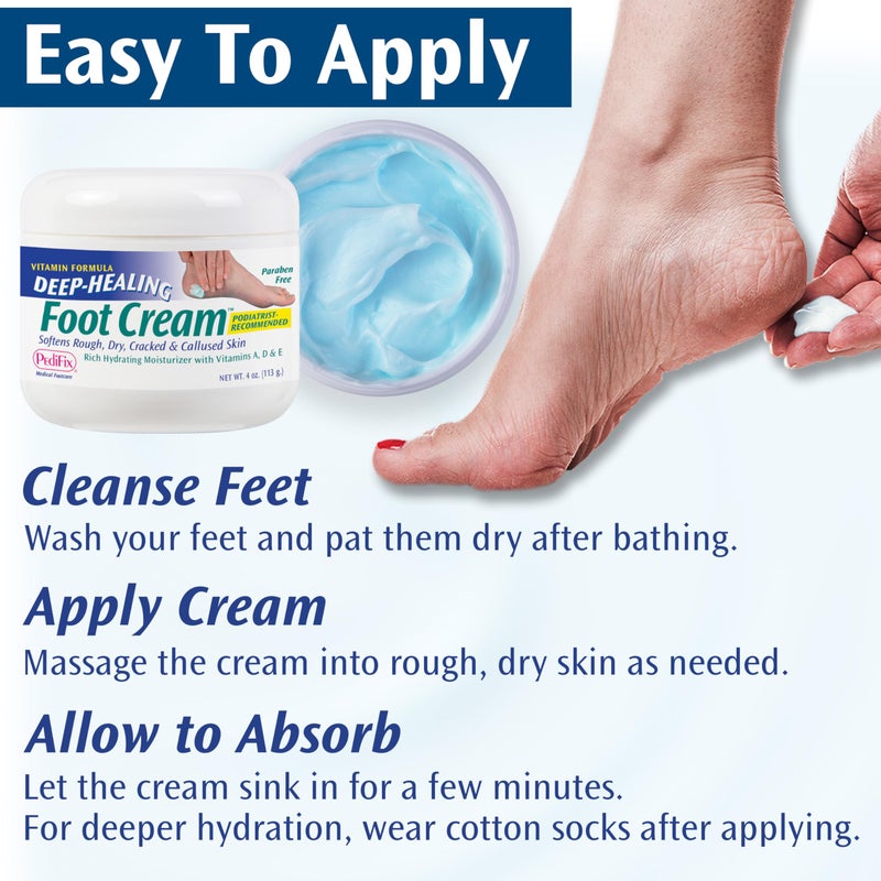 PediFix Deep-healing Foot Cream, 4 Oz - Image 5