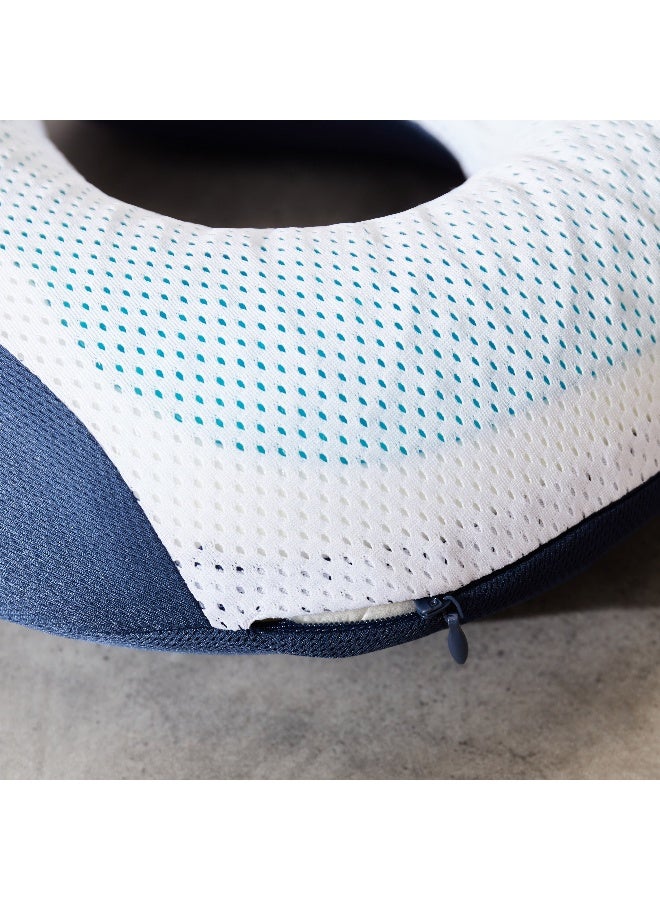 Home Box Lavish Memory Foam Neck Pillow With Cooling Gel - Image 4