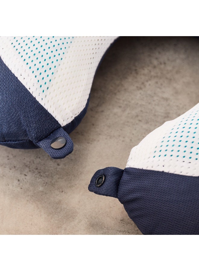 Home Box Lavish Memory Foam Neck Pillow With Cooling Gel - Image 3