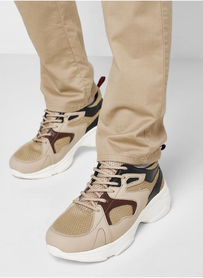 Seventy Five - Chunky Sole Light Weight Sneakers - Image 1
