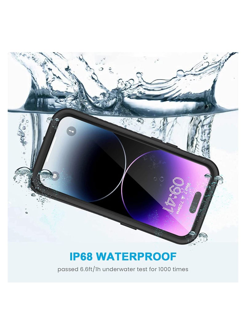 iPhone 14 Pro Max Case Waterproof Phone with Built in Screen Protector 360°Full Body Protection 12 FT Military Grade Rugged for - Image 4