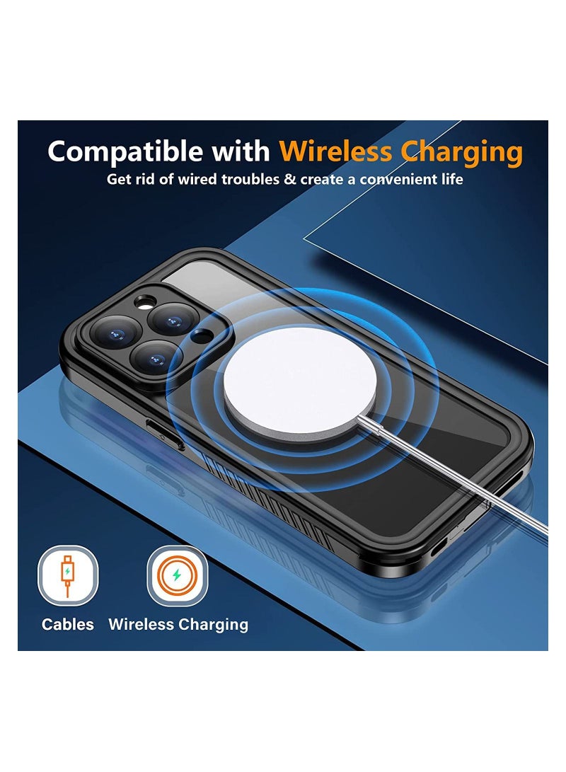 iPhone 14 Pro Max Case Waterproof Phone with Built in Screen Protector 360°Full Body Protection 12 FT Military Grade Rugged for - Image 3