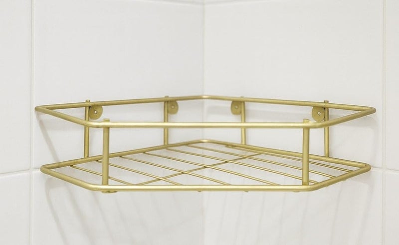 Bathroom Corner - Bathroom Shelf (Metal Bathroom Corner Shelf Gold)
