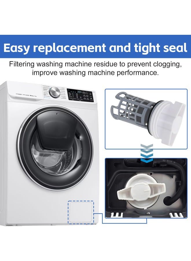 CCTP DC97-16991A Washing Machine Drain Pump Filter- Washer Drain Pump Filter for Samsung WF42H5000AW, WF42H5600AP, WF42H5600AP/A2 - Image 5