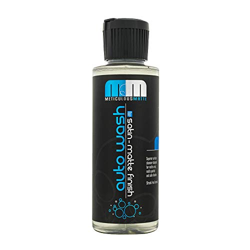 Chemical Guys CWS_995_04 Meticulous Matte Foaming Car Wash Soap for Satin & Matte Finish Paint (Works with Foam Cannons, Foam Guns or Bucket Washes), 4 oz., Fruity Bubble Gum Scent - Image 1