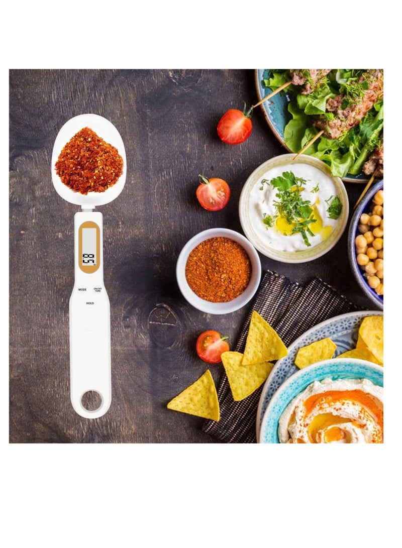 Excefore Spoon Scale, Electronic Food Scale 500g/0.1g Weighing for Grams and OZ, Digital Kitchen Scale with Handle Grip and Spout, Suitable for Coffee Power,Pills,Tea,Flour,Oil,Baking - Image 5
