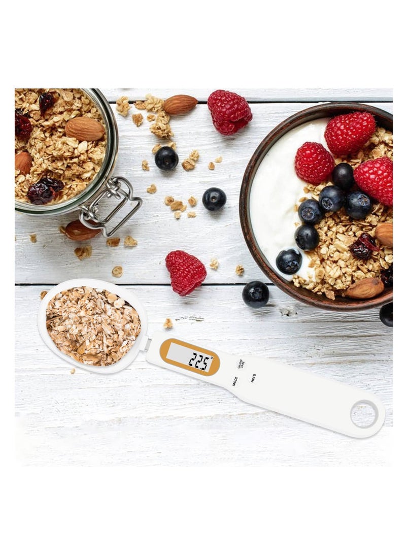 Excefore Spoon Scale, Electronic Food Scale 500g/0.1g Weighing for Grams and OZ, Digital Kitchen Scale with Handle Grip and Spout, Suitable for Coffee Power,Pills,Tea,Flour,Oil,Baking - Image 4