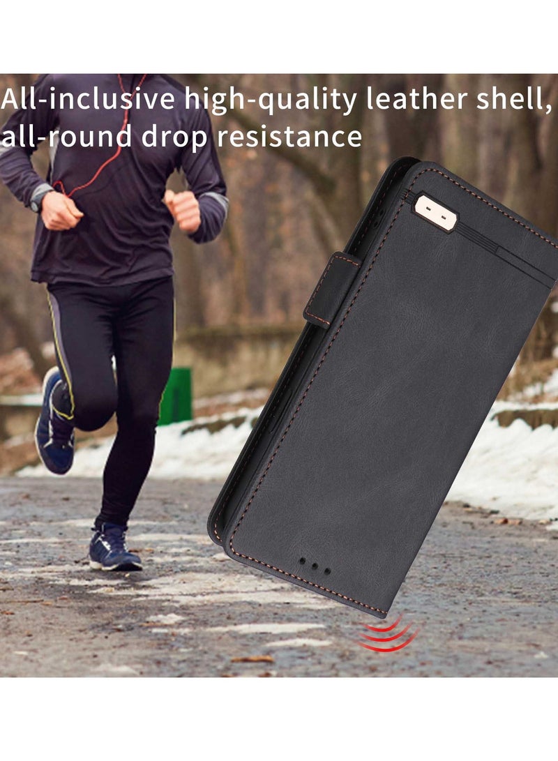 Gerenic Phone Filp Case, Compatible with  iPhone 15/15Plus/15Pro/15Pro Max Case, PU Leather Flip Folio Case with Card Holders, Shockproof TPU Inner Shell Phone Cover, Magnetic Closure Protection Case Nonmetal  - Image 3