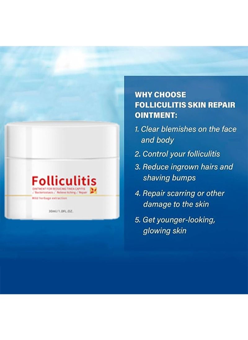 HaLunhi - Folliculitis, Folliculitis Treatment, Lichen, Folliculitis Cream, Scalp Psoriasis Treatment, Seborrheic Dermatitis Treatment, Dry Itchy Scalp Treatment, Dandruff Treatment - Safe and Fast - Image 1