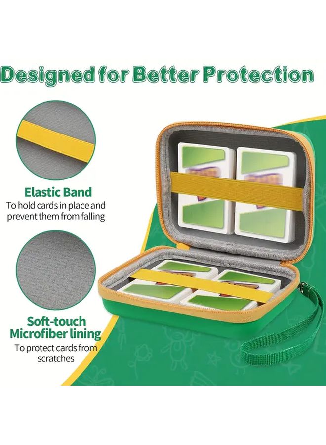 Orange Hard Shell Card Organizer Case Durable PU Material 300 Card Capacity Flip Top Closure - Image 5