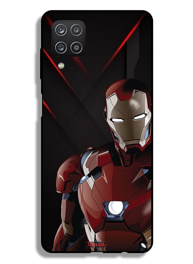 Tolwak Samsung Galaxy A12 Protective Case Cover Iron Man - Image 1