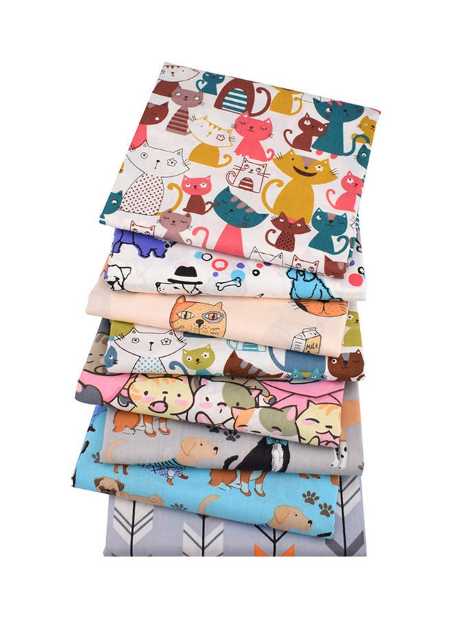 Cats Print Pre-cut Quilting Fabric Patchwork DIY Sewing Knitting Cloth 40*50cm - Image 3