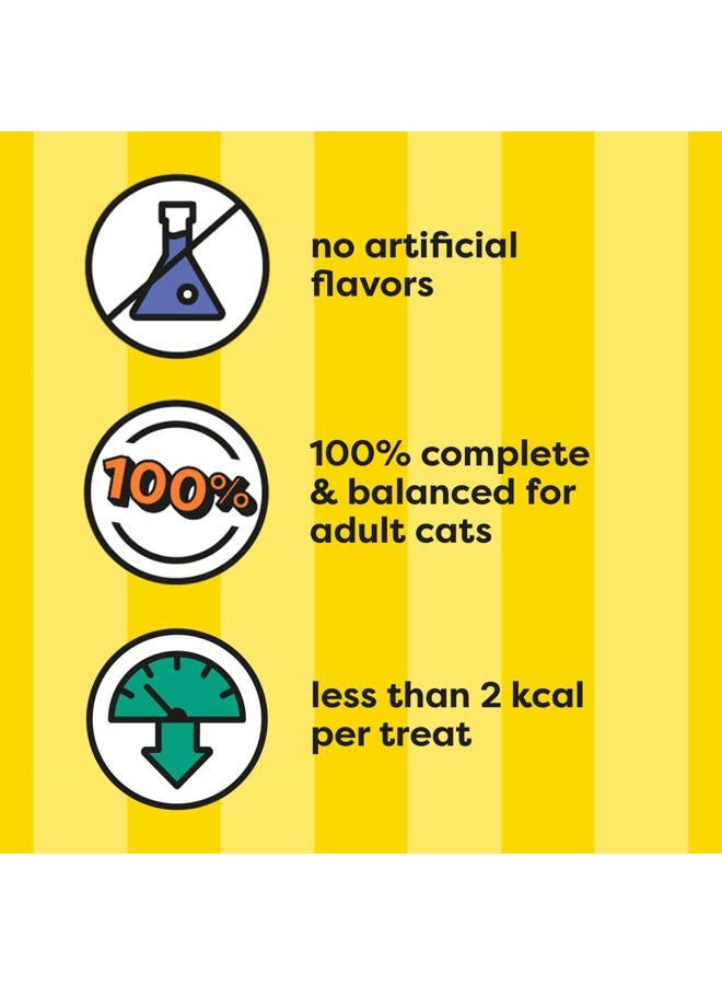 TEMPTATIONS Classic Crunchy and Soft Cat Treats Creamy Dairy Flavor, 16 oz. Tub - Image 2