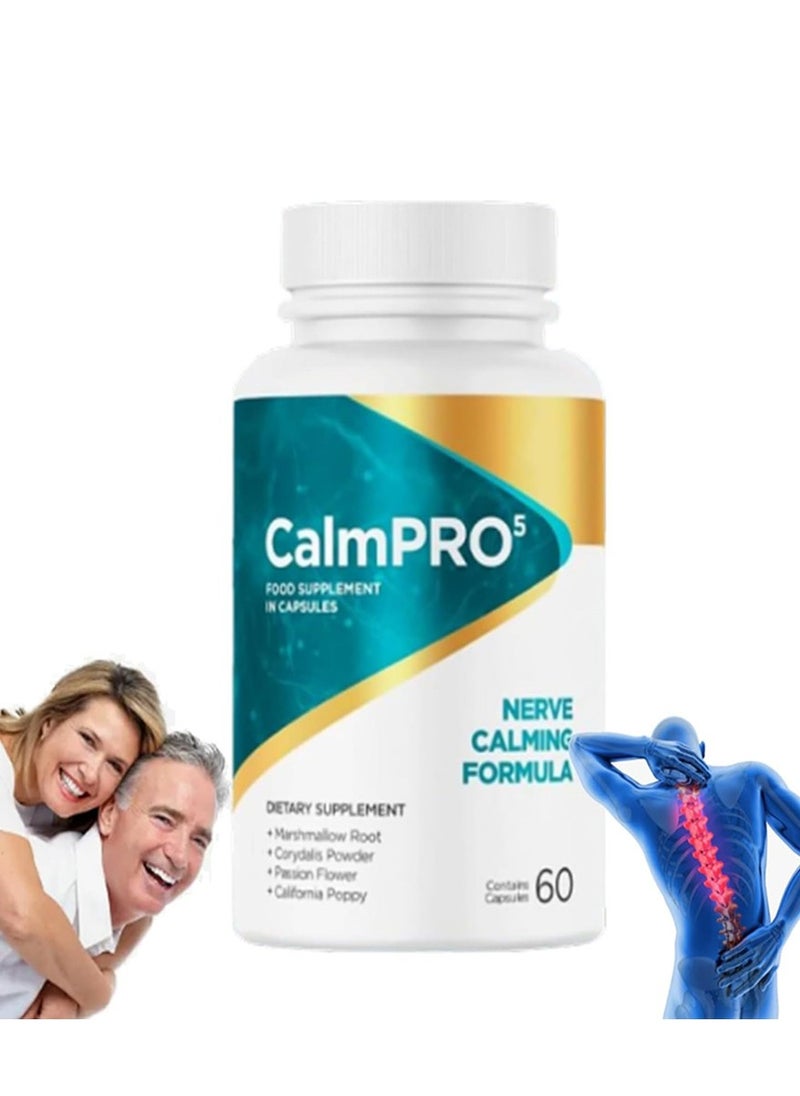 BIYODE - Nerve Capsules 2024 Best  for Sciatic Pain  Nerve Calming Formula Soothe Your Nerves and Promote Your Overall Well-Being - Image 1