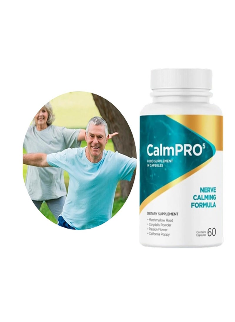 BIYODE - Nerve Capsules 2024 Best  for Sciatic Pain  Nerve Calming Formula Soothe Your Nerves and Promote Your Overall Well-Being - Image 1