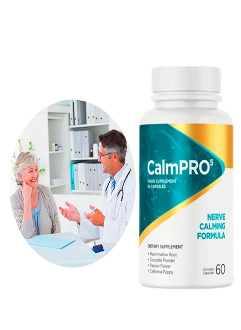 BIYODE - Nerve Capsules 2024 Best  for Sciatic Pain  Nerve Calming Formula Soothe Your Nerves and Promote Your Overall Well-Being - Image 1