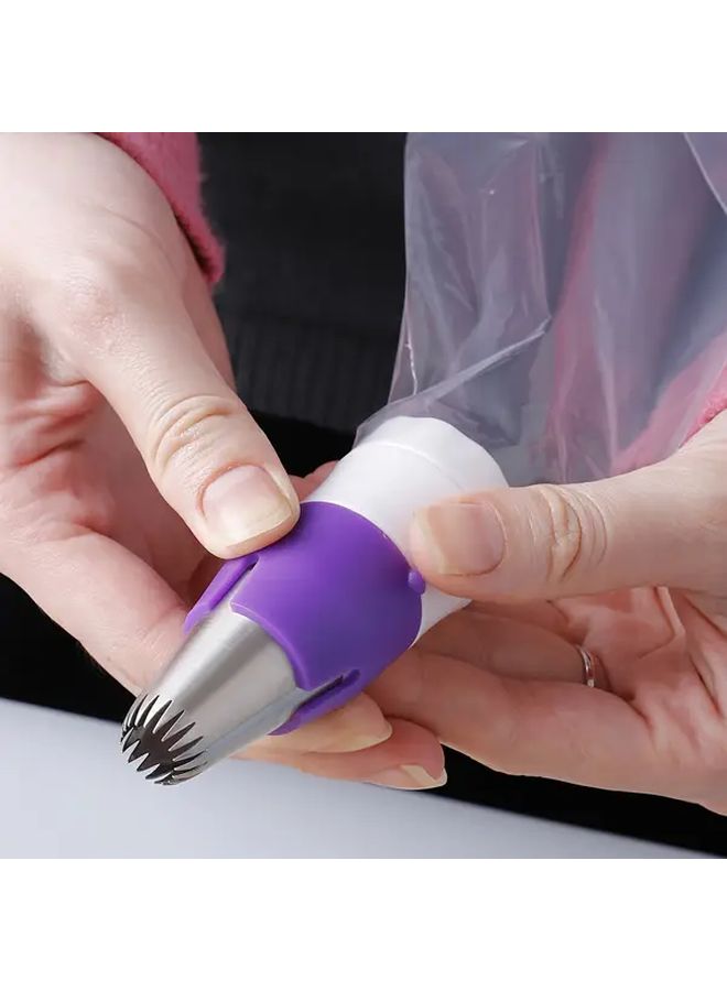 4pcs Multi Purpose Piping Nozzle Set For Cake Cream Cookie Decorating - Image 2