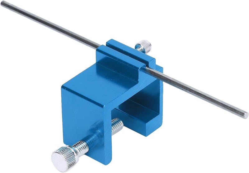 Motorcycle Chain Alignment Tool, Precise Alignment Optimum Performance Chain Adjusting Tool, Aluminum Alloy 08 to 0048 Universal Quick Accurate Alignment Tool (Blue) - Image 1