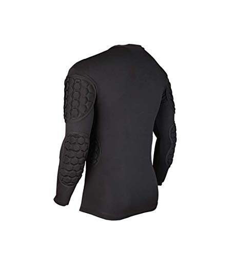Jellybro Mens Padded Football Protective Gear Set Training Suit for Soccer Basketball Paintball Rib Protector - Image 3