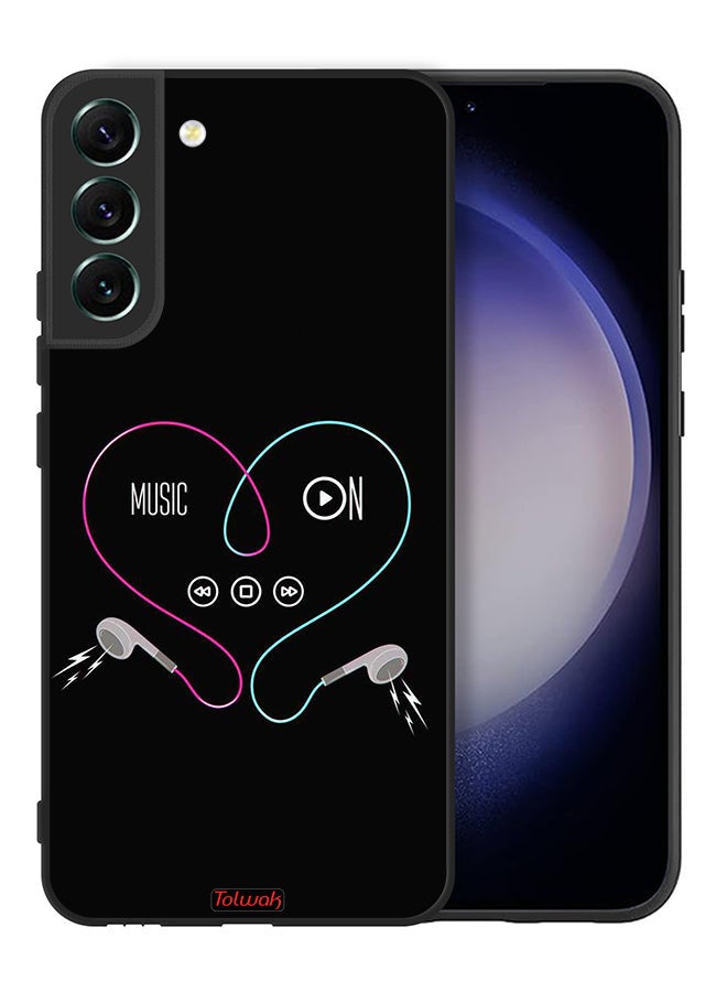 Tolwak Samsung Galaxy S22 5G Protective Case Cover Music On - Image 2