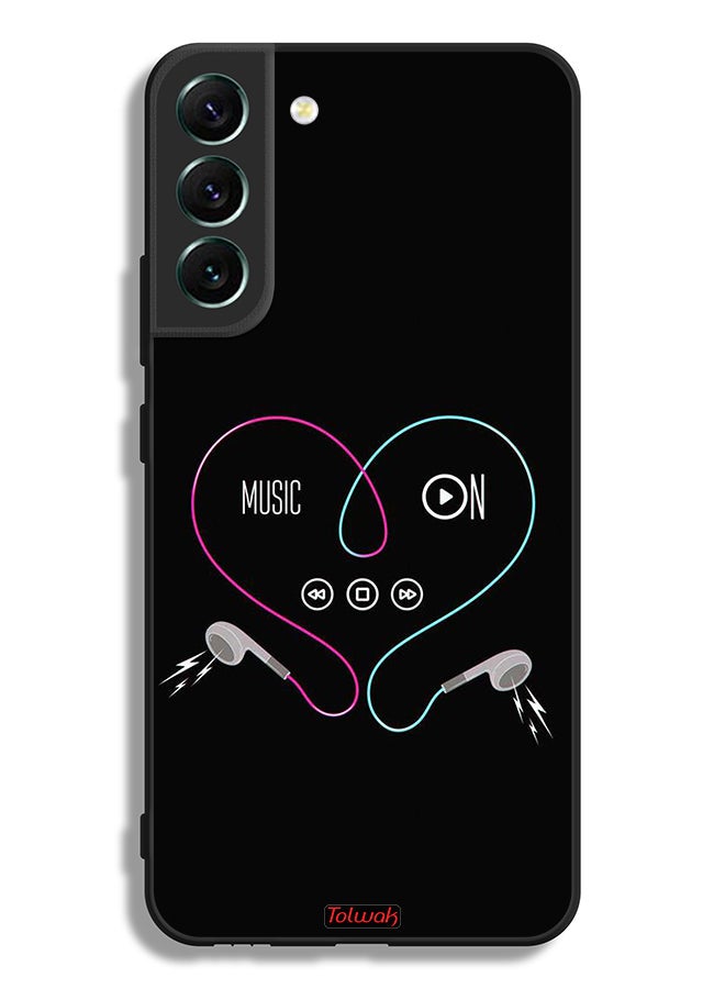 Tolwak Samsung Galaxy S22 5G Protective Case Cover Music On - Image 3