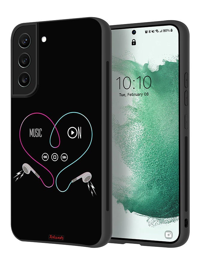 Tolwak Samsung Galaxy S22 5G Protective Case Cover Music On - Image 1