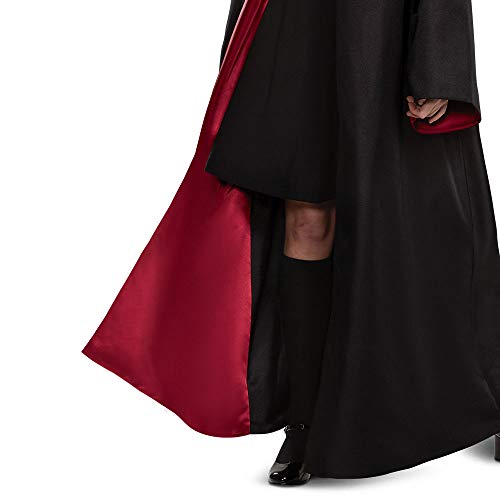 Disguise unisex adult Harry Potter Gryffindor Robe Prestige Accessory Costume Outerwear, Black & Red, Medium 38-40 US - Image 4