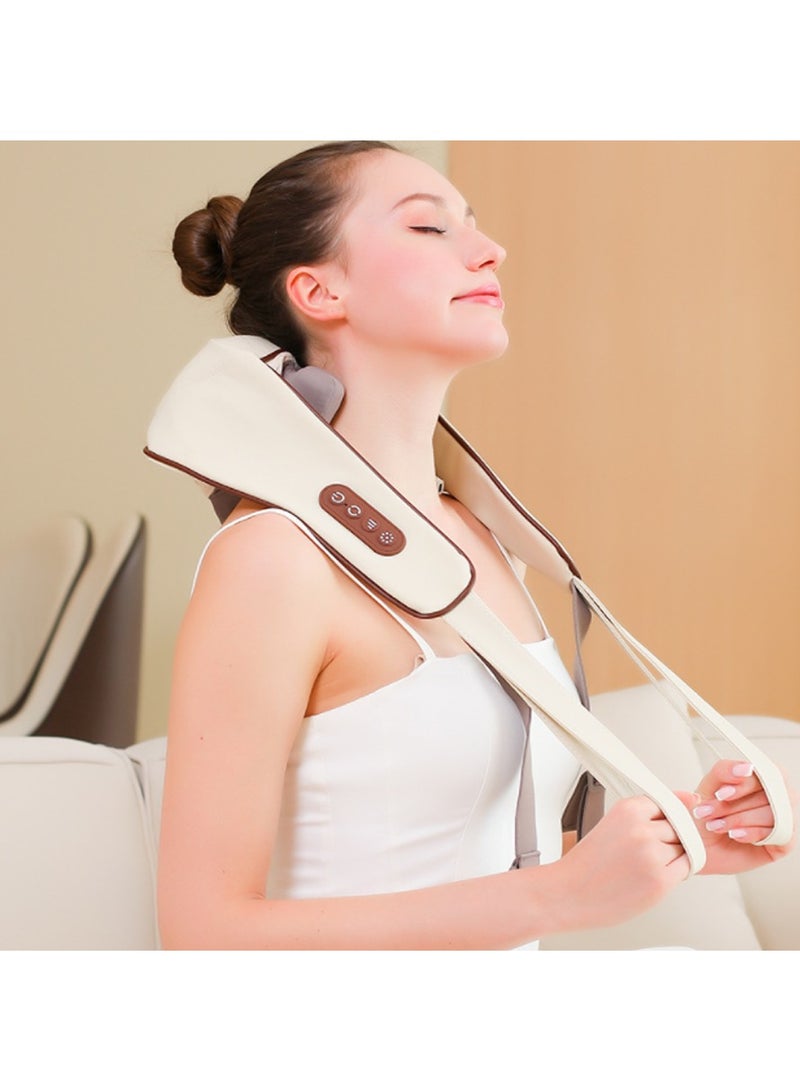 DubaiGallery Massage for Neck and Shoulder with Heat Shiatsu Neck and Back Massagers Electric Shoulder Massagers with Heat 5D Kneading Deep Tissue Massage Super Large Massage Head - Image 4