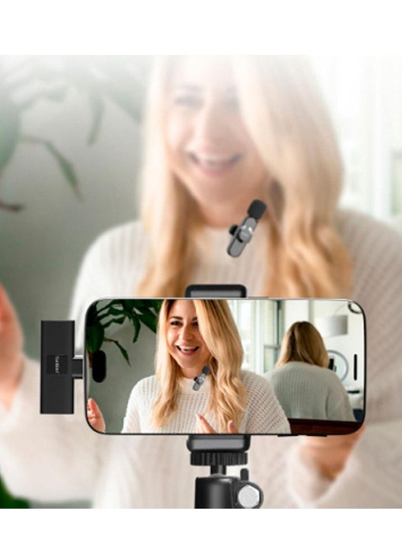 ELTRAZONE Wireless Lavalier Microphone – Portable Mini Mic for Gaming, Live Streaming, Audio, and Video Recording – Compatible with Phones, Tablets & Cameras - Image 3