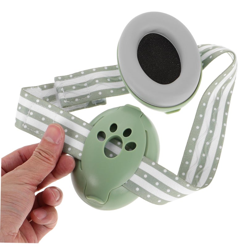 سماعات الأذن الخضراء لإلغاء الضوضاء لحماية السمع وكسماعات رأس - Image 4