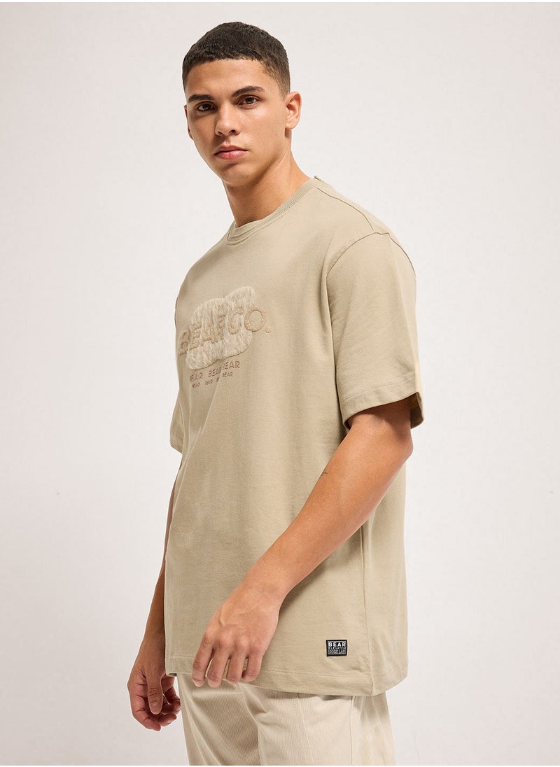 THE BEAR HOUSE Men’s Cotton T-Shirt – Soft, Breathable & Comfortable, Perfect for Casual Wear, Ideal for Everyday & Summer Wear  - Image 1