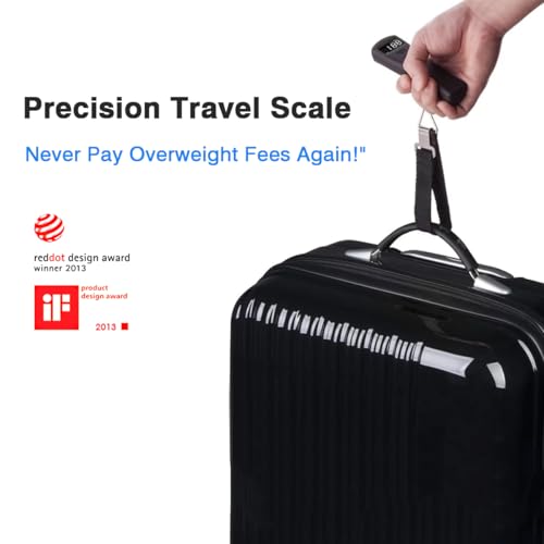 Lifetrons Digital Color Display Scale,Travel Weight Scale for Luggage with Backlit LCD Display,110lb/50kg - Image 2