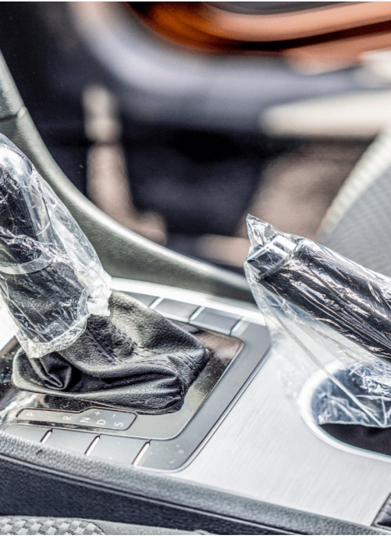 RHINOMOTIVE RHINOMOTIVE  5 In 1 Disposable Automotive interior protective covers 1 SET/PACK Clear  - Image 2